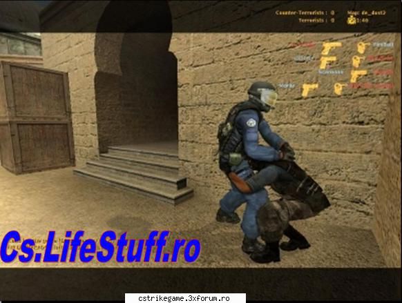 Reclama servere - Cs.LifeStuff.Ro Adresa serverului nostru : :27015 - Counter Strike 1.6
